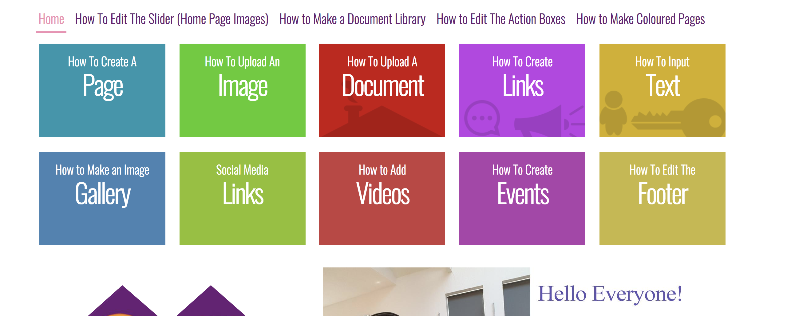 These are action boxes